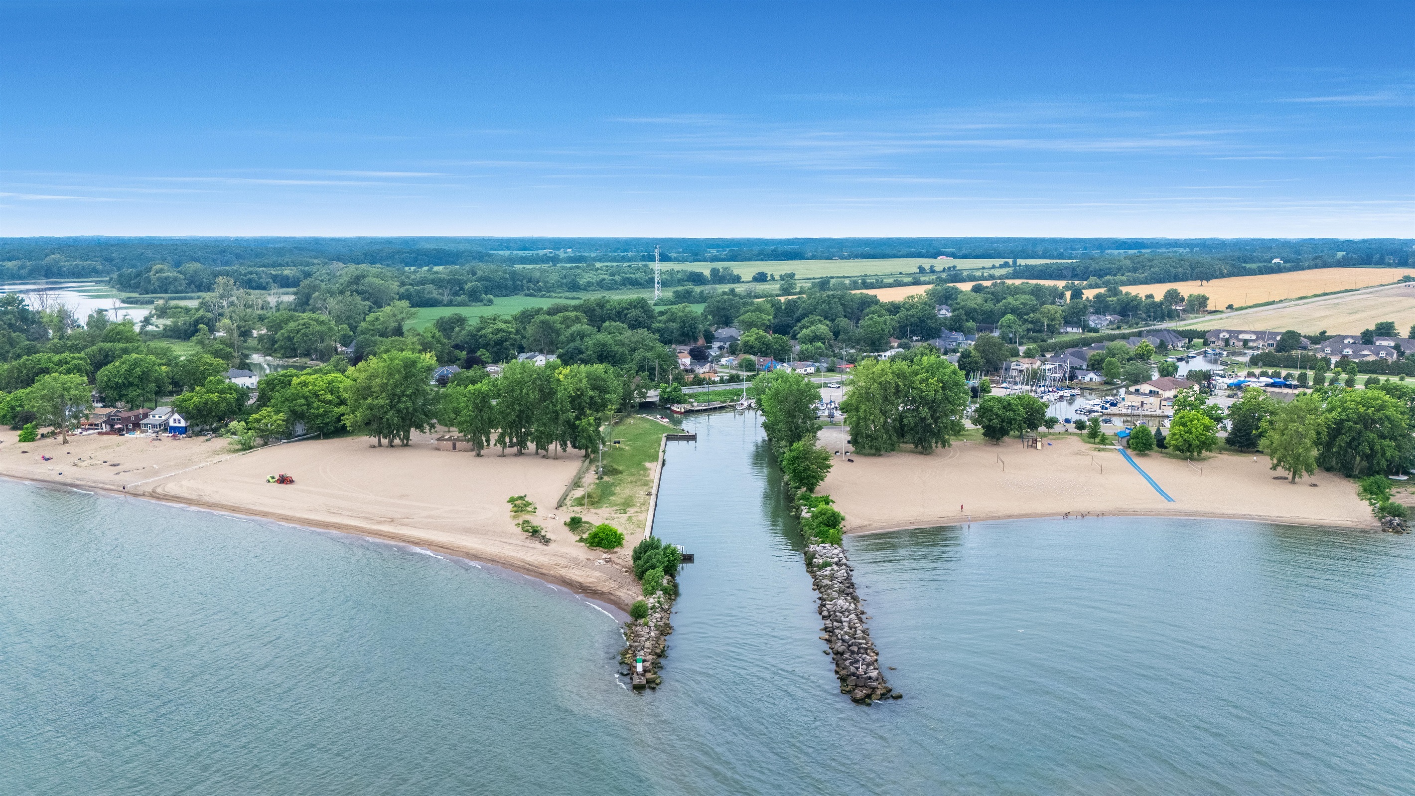 Cedar Beach and Cedar Island Beach