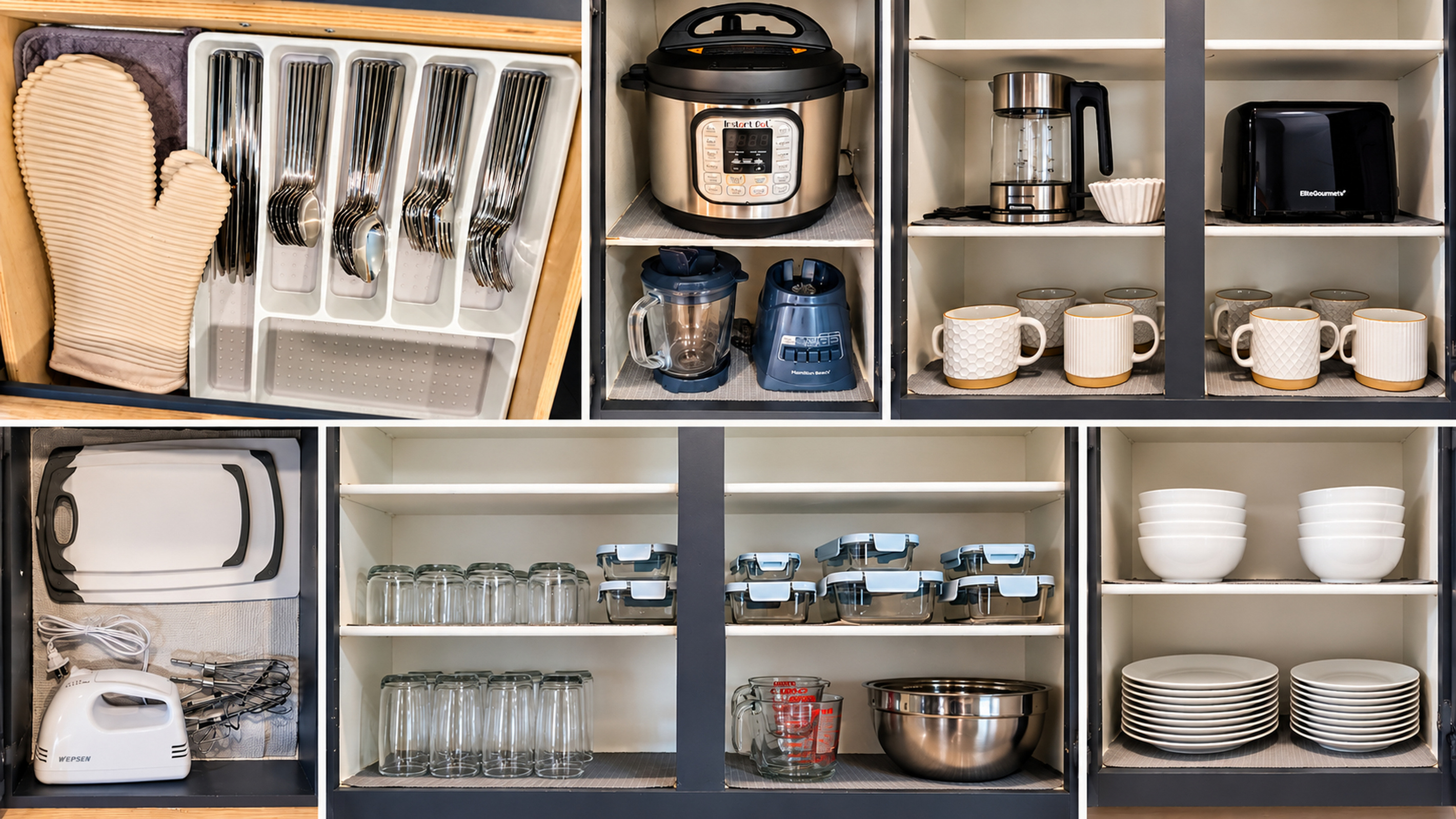 A thoughtfully stocked kitchen with everything you need to cook, serve, and gather.