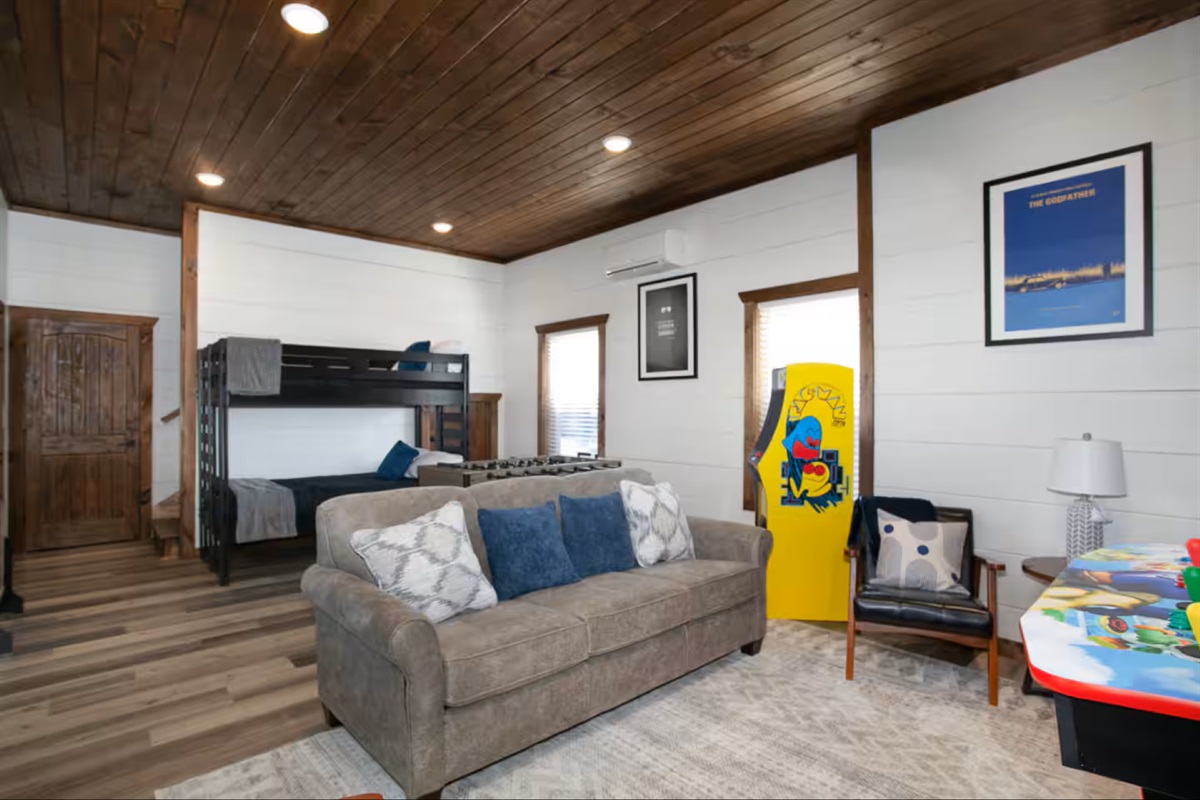 Bunk and Game Room