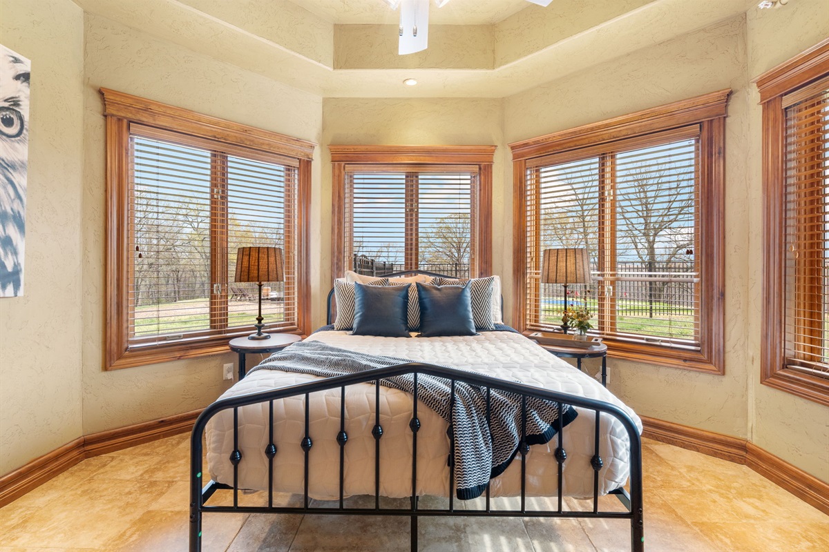 Lower level Queen bedroom #6