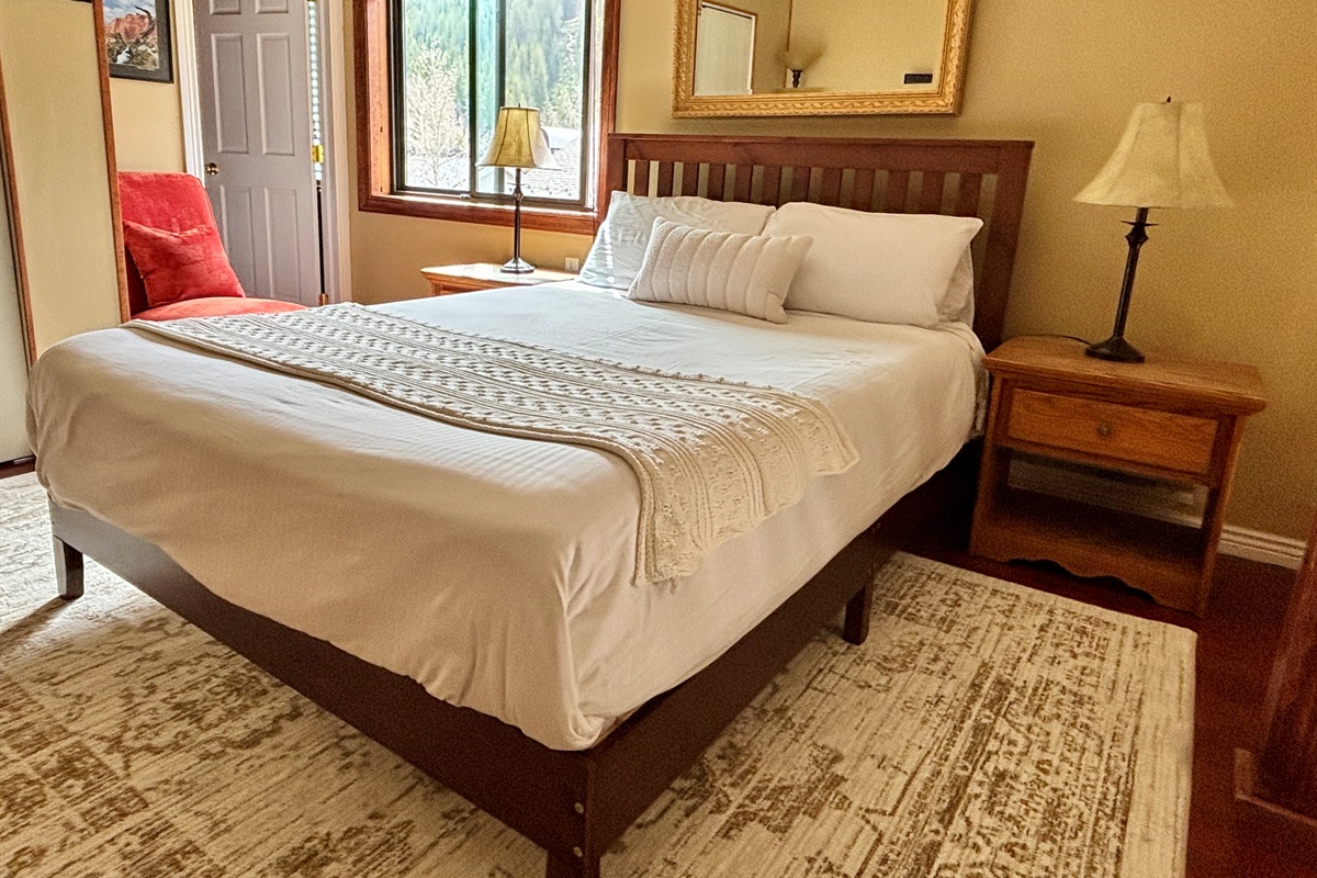 New Queen-sized bed April 2025