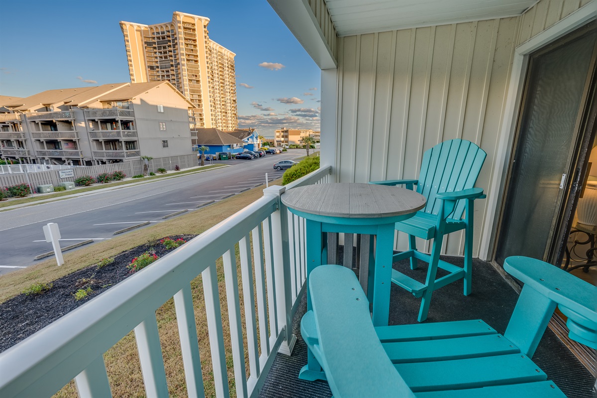 Amazing View from the Balcony!