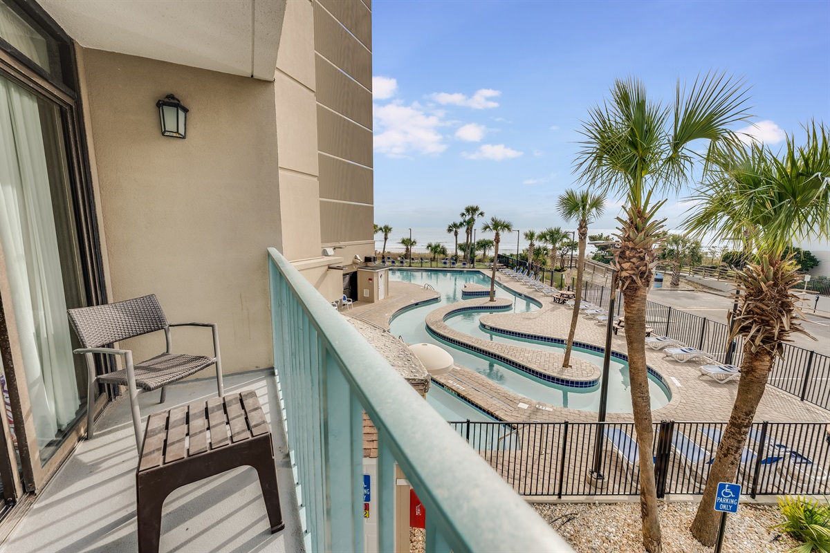 Amazing View from the Balcony!