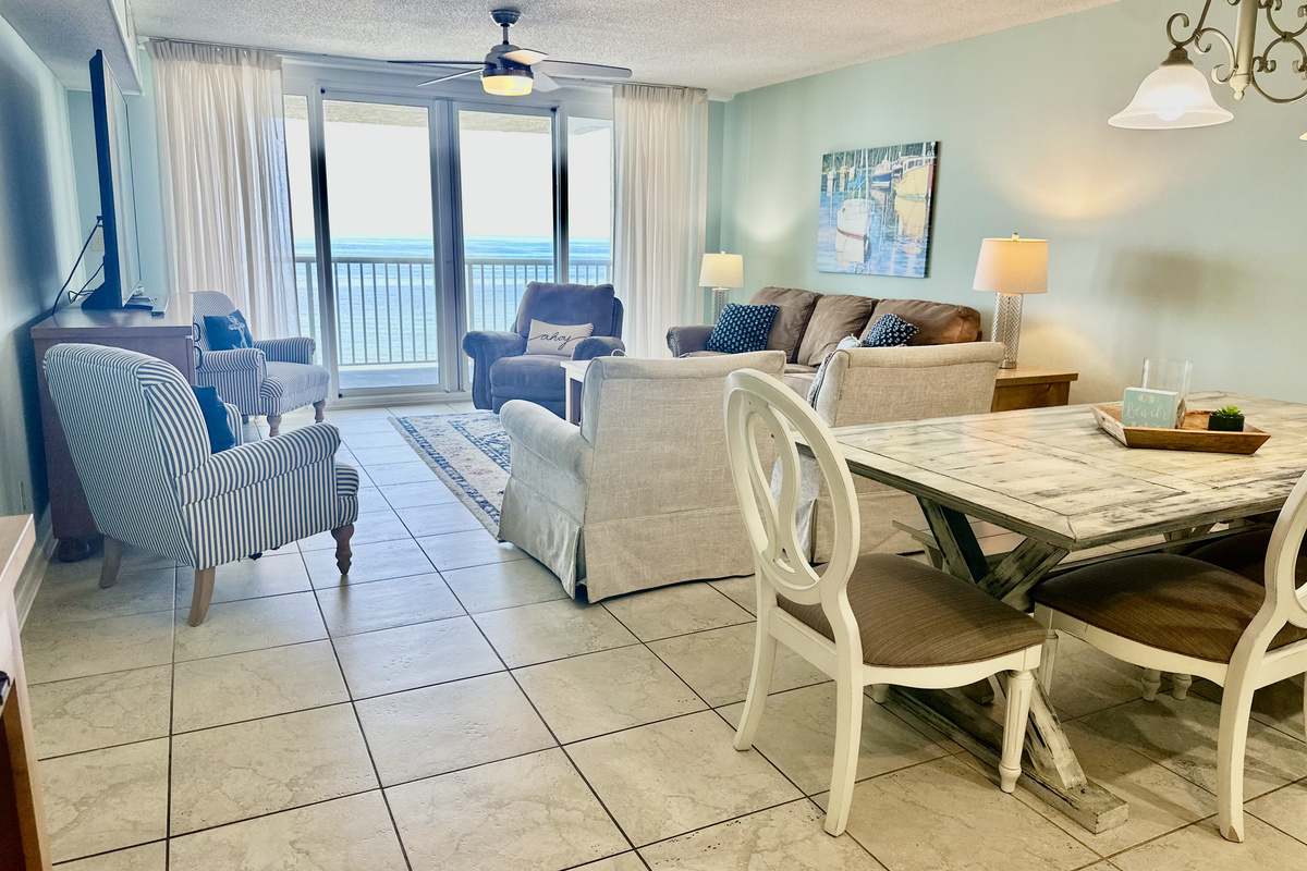 Fabulous views as you enter the living space!