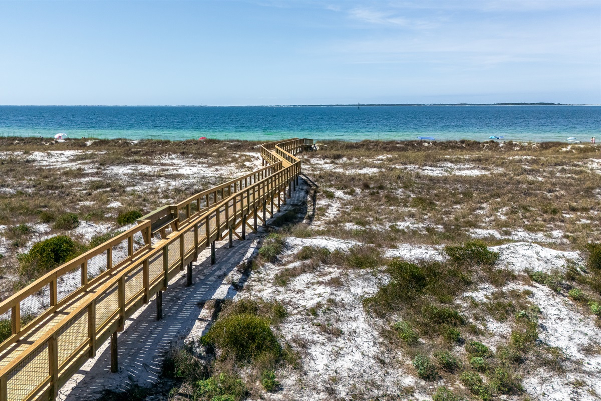 No Burning Toes When Walking to the Beach :)