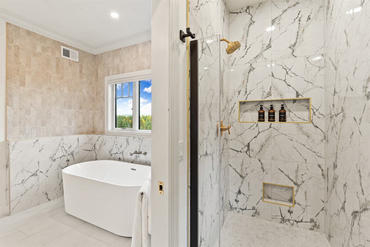 A shower that feels like a reset.