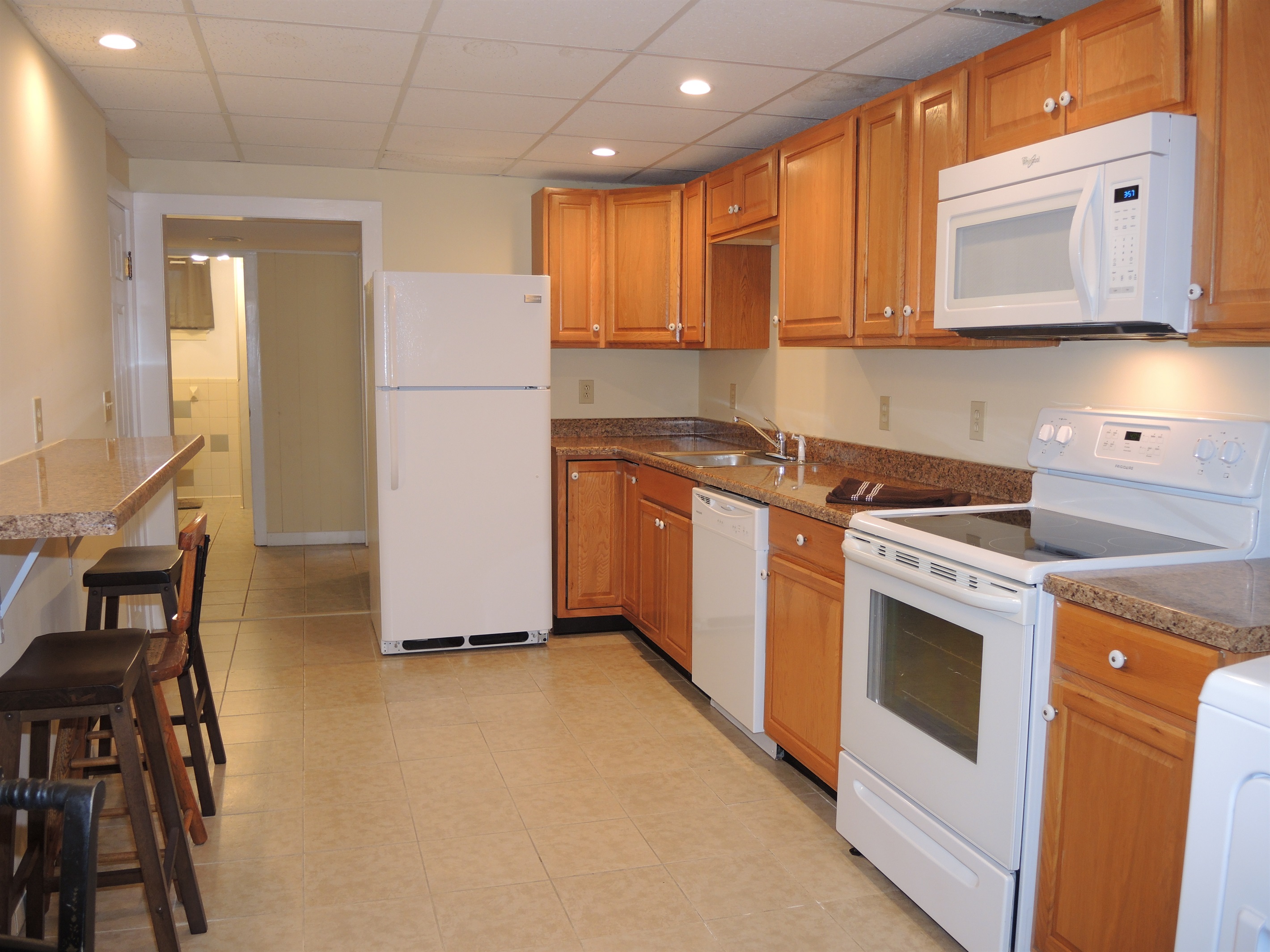 Lower level 2nd kitchen
