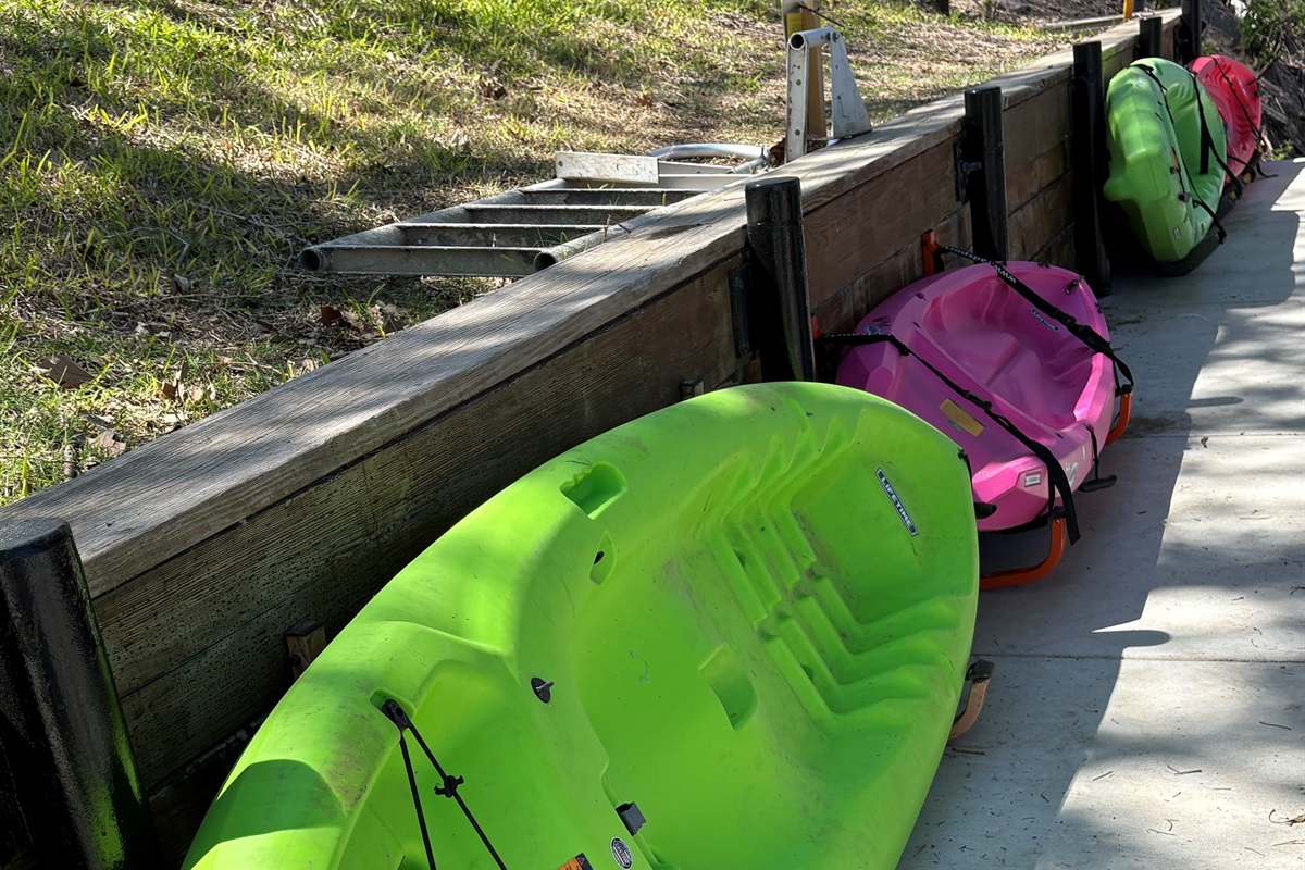 Kayaks included FREE