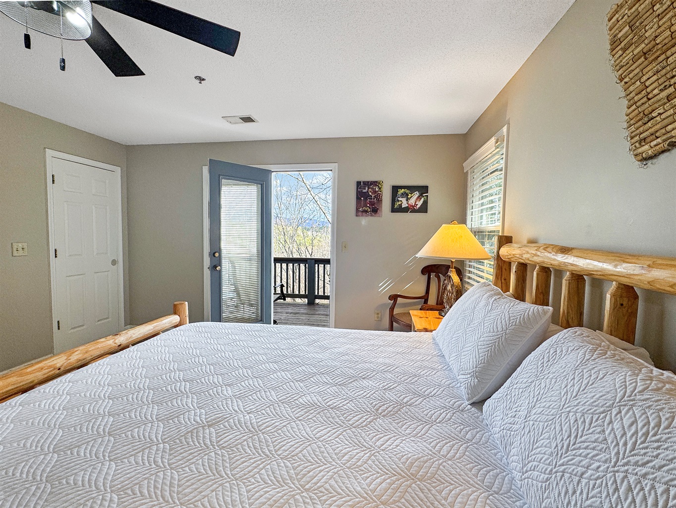 Wake up slowly, open the doors, and let the calm of the woods set the tone for your day