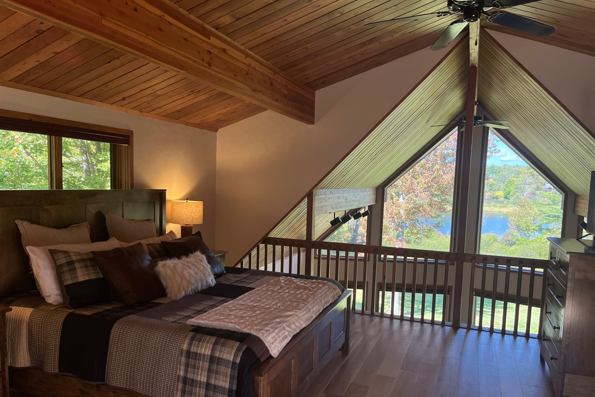 2nd floor King bed with ensuite bath