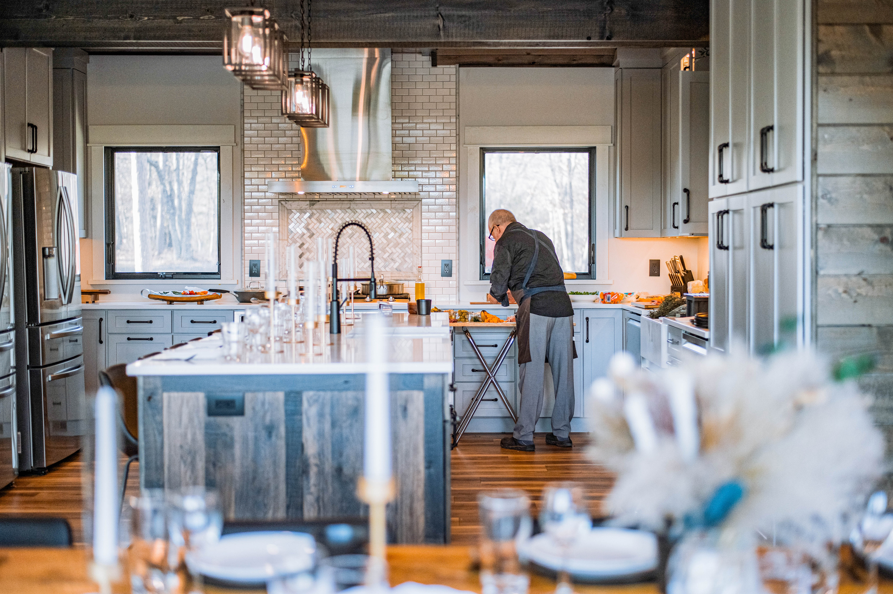 Chef Ray making magic happen