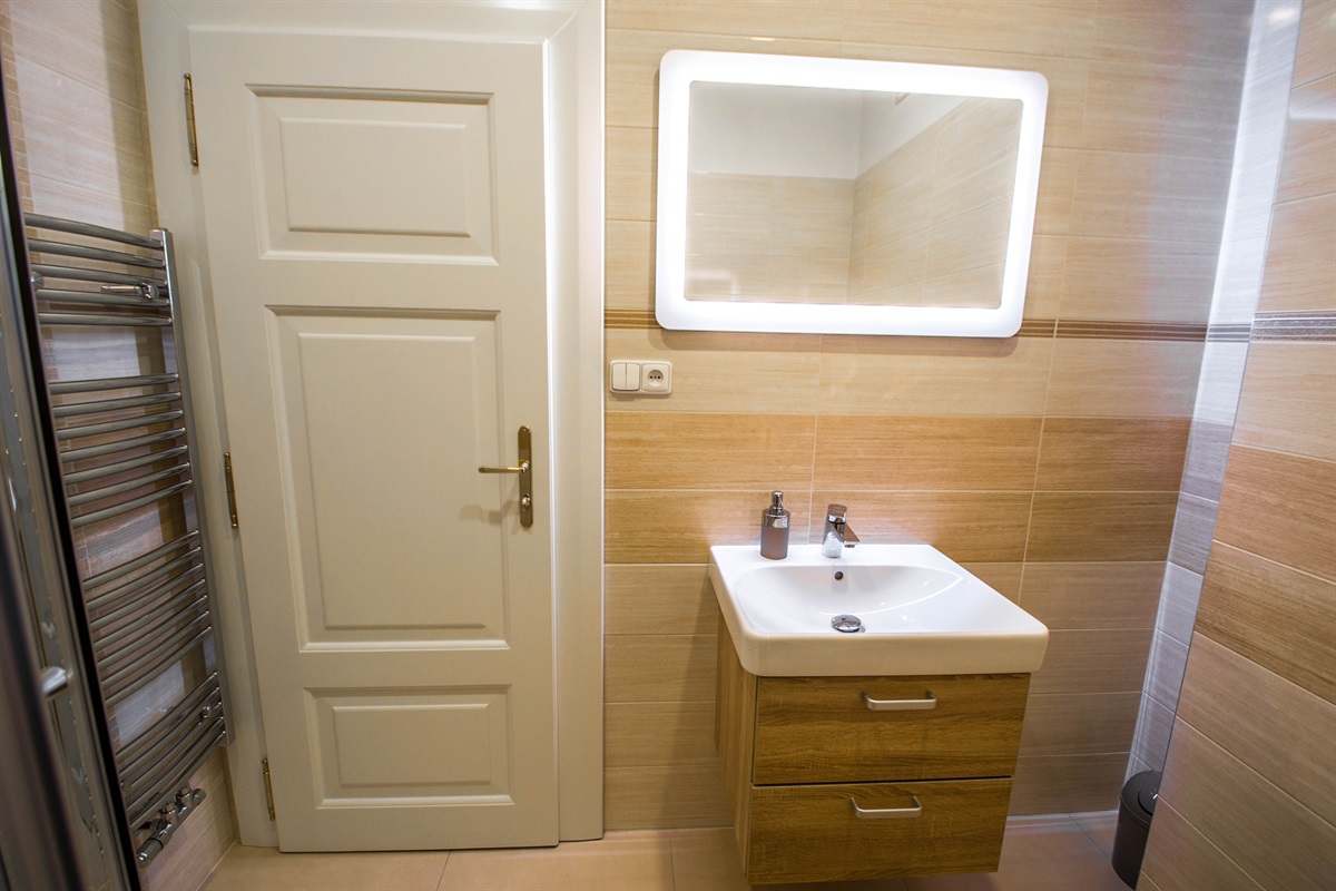 1st bathroom with a sink and WC