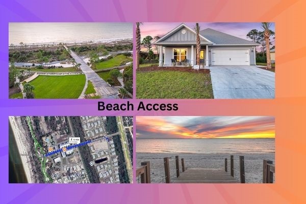 six min walk to beach(Beach Access)