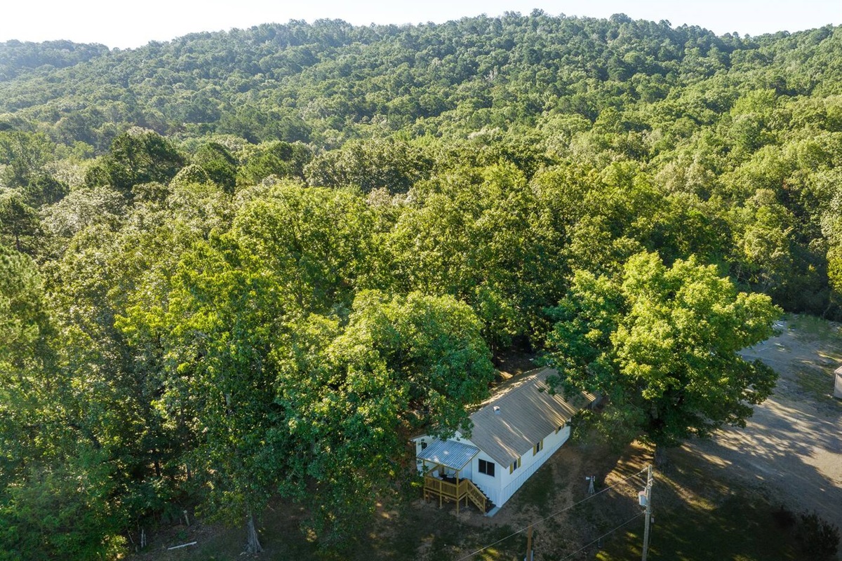 Farmhouse with beautiful Bald Mountain in the background