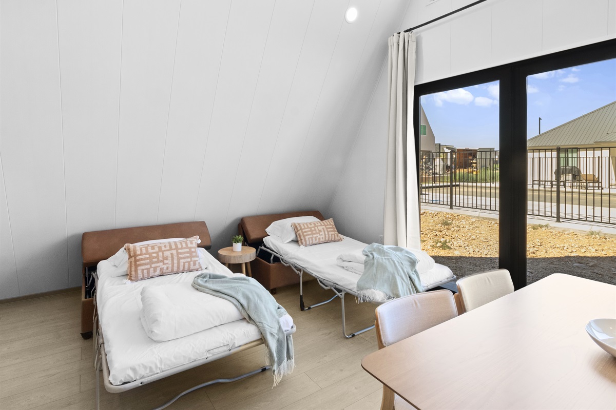 Twin Sofa Beds Made Up