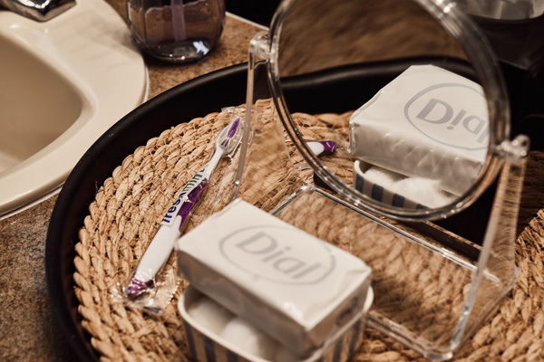 Master Bathroom Complimentary Toiletries