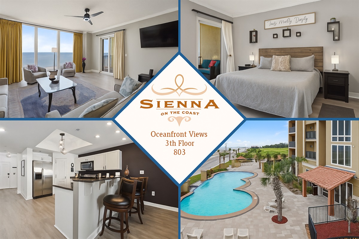 Sienna on the Coast #803. Eighth floor.