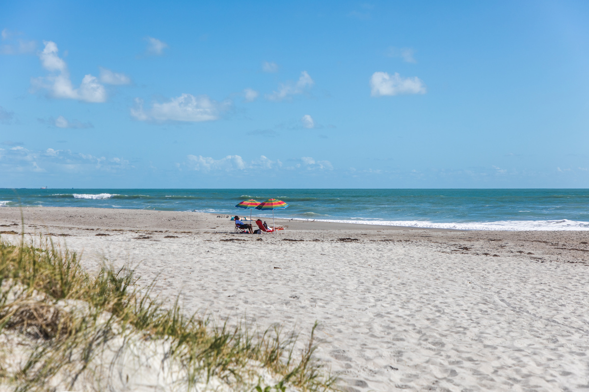 Walk to the beach in minutes and claim your own patch of sand.