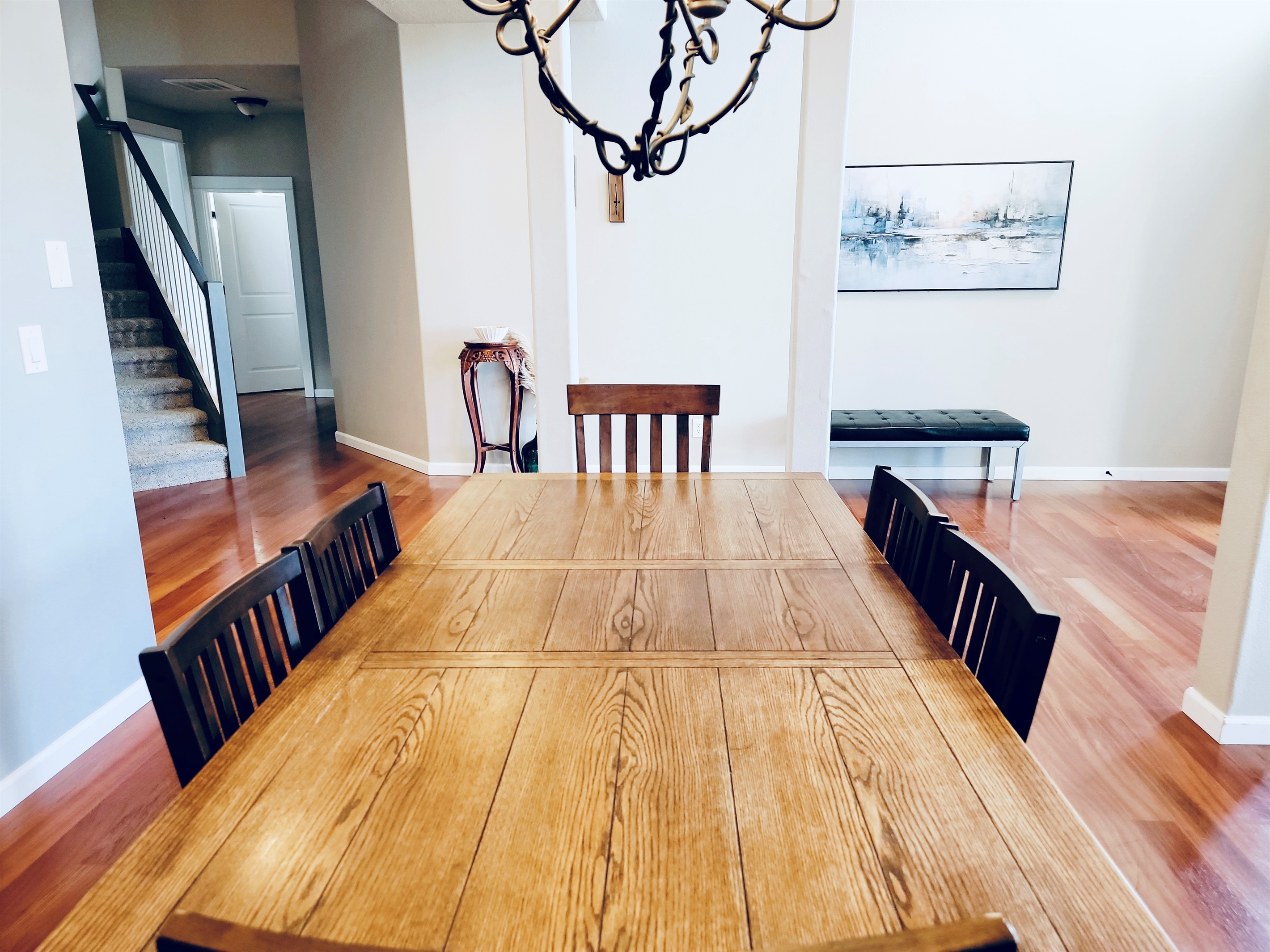 Formal dining space