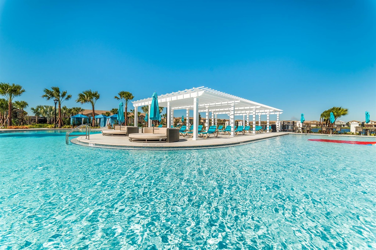 Gorgeous pool at the main resort