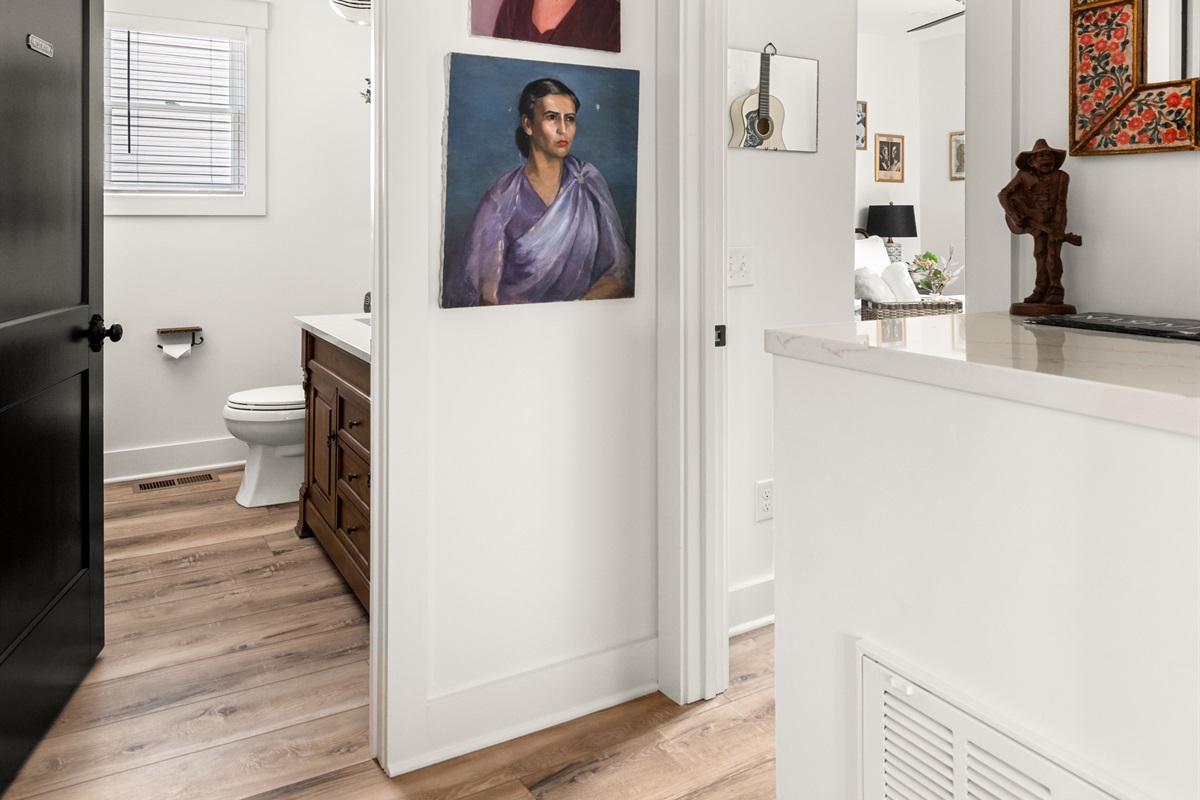 Additional "Get Ready Space" Just Outside the 2nd Bed/ Bath.