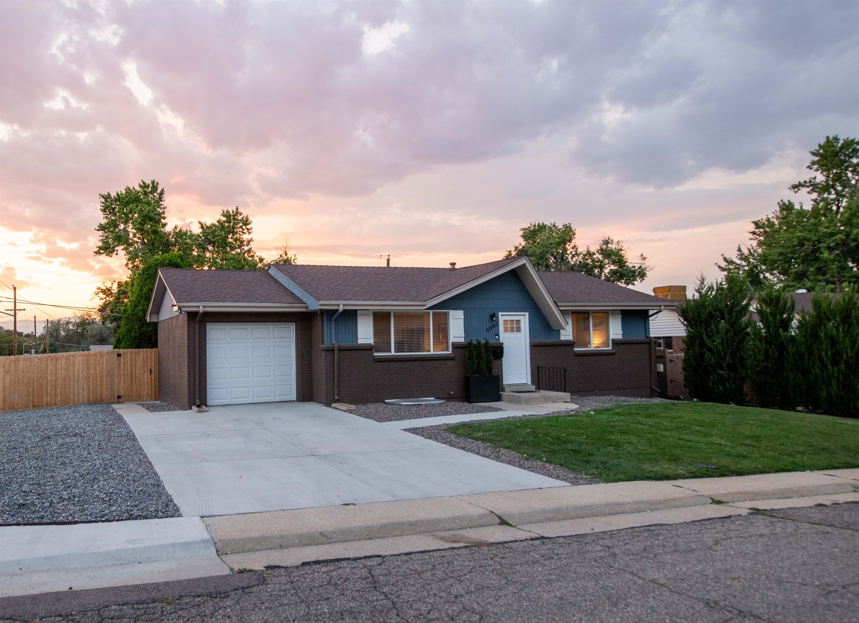Charming Arvada home with private driveway and fenced yard (in the rear)