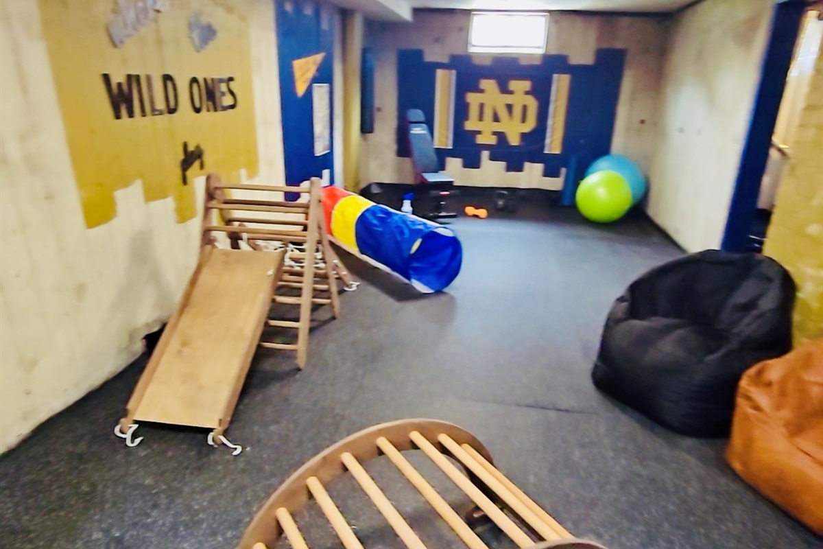 Pride of the Irish, Power of Play Bold ND colors, cozy textures, and creative zones make the Energy Hub a tribute to Irish pride—where grit meets imagination in a space built for movement and joy.