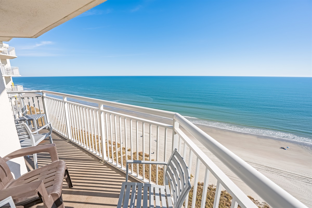 Breathtaking Views from Balcony!