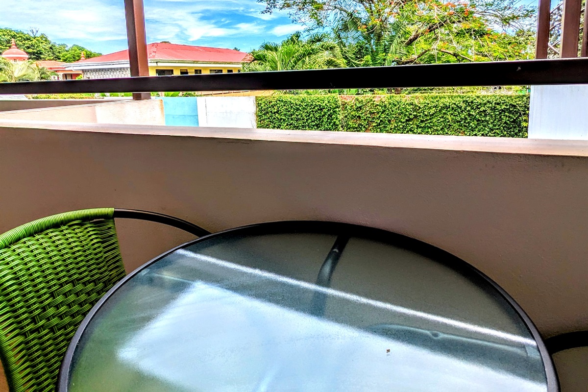 Guest Bedroom 1 balcony view