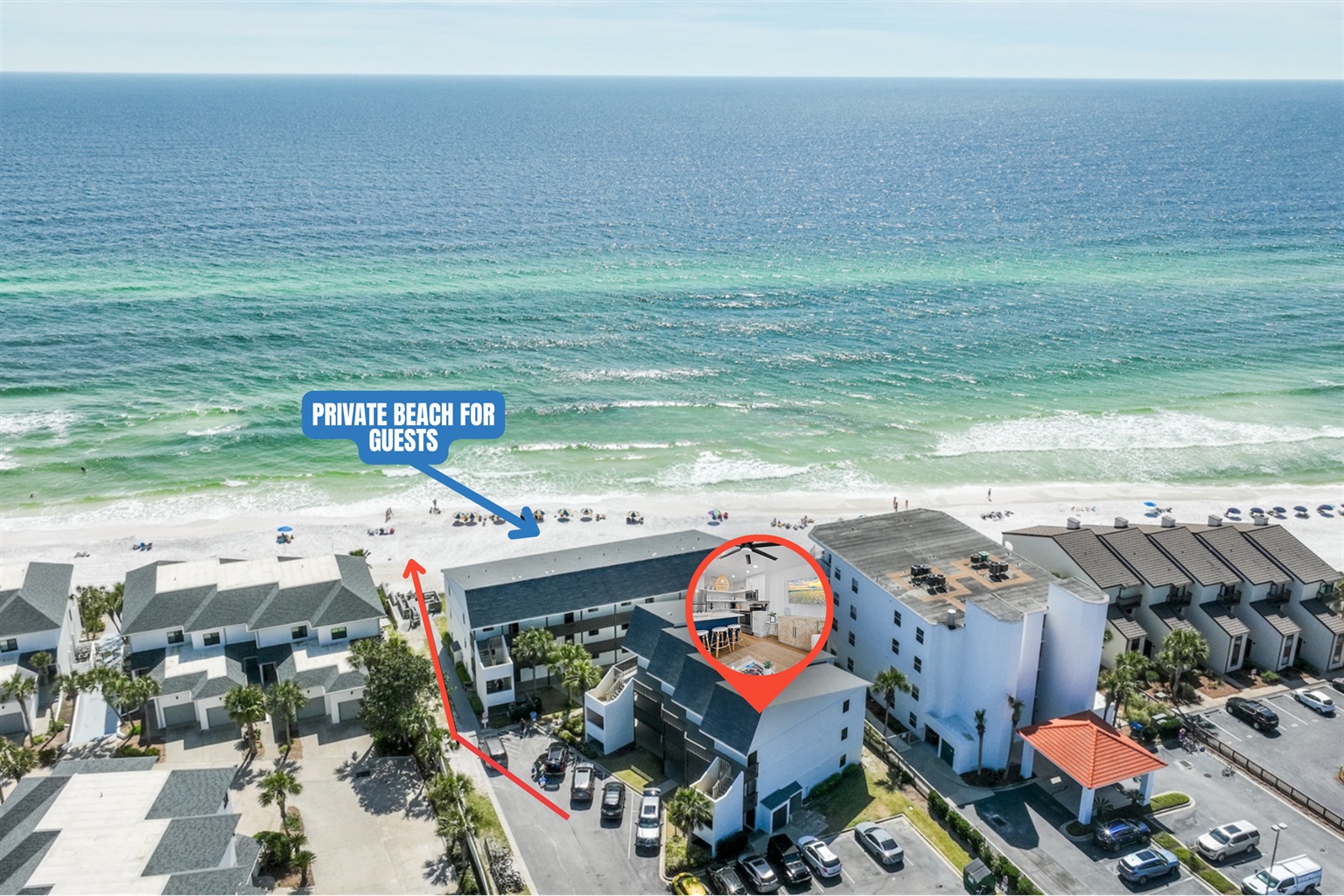 Enjoy Your Own Private Beach Spot