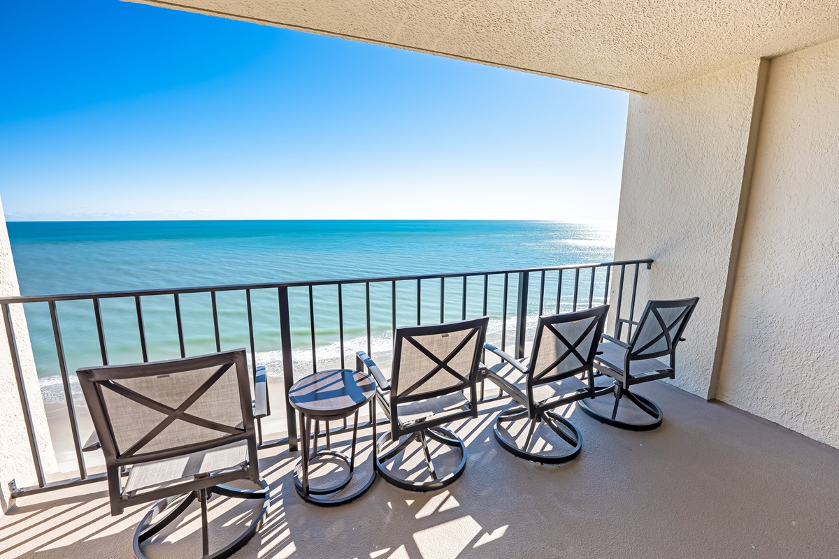 Breathtaking Views from Balcony!