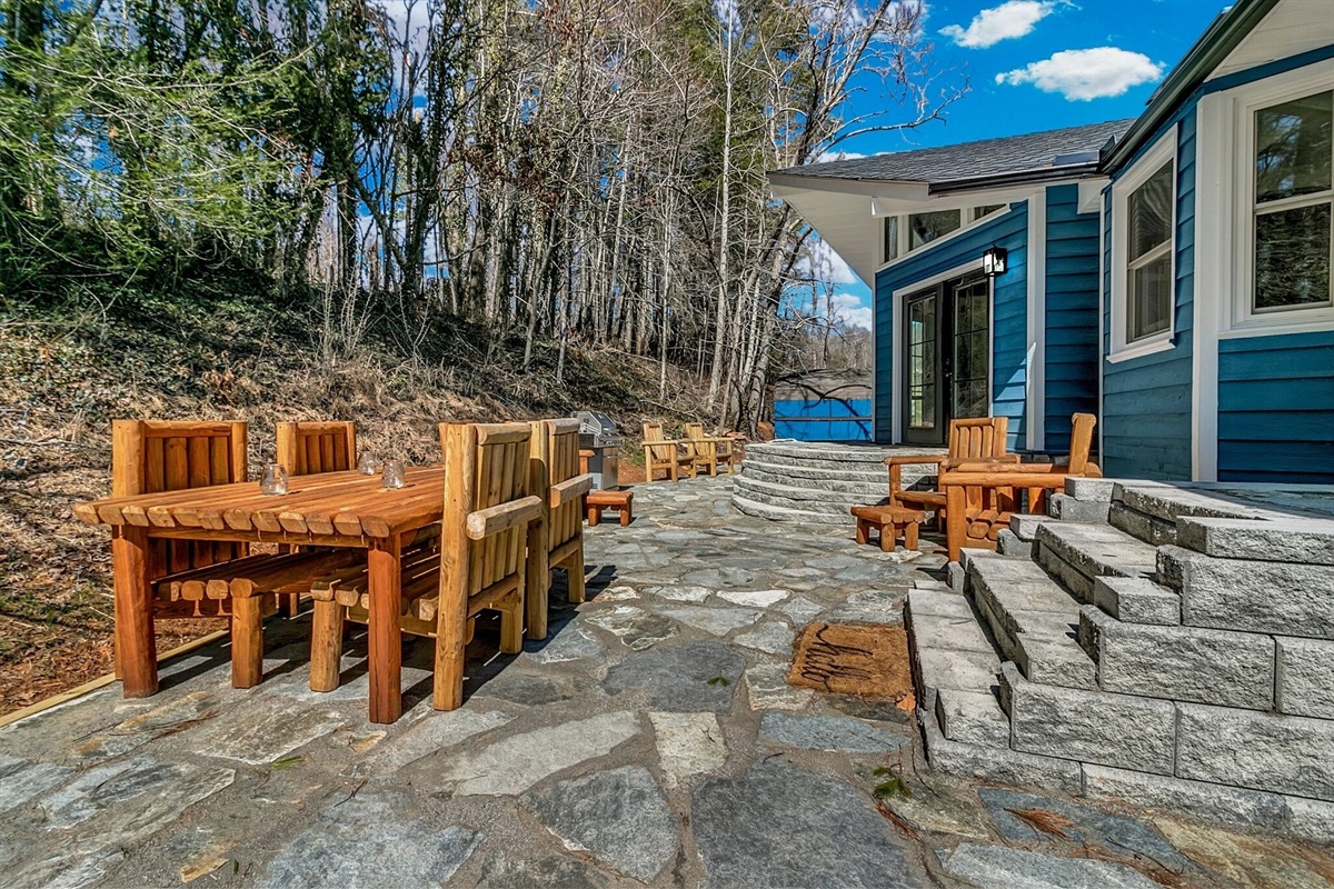 Back Patio seating