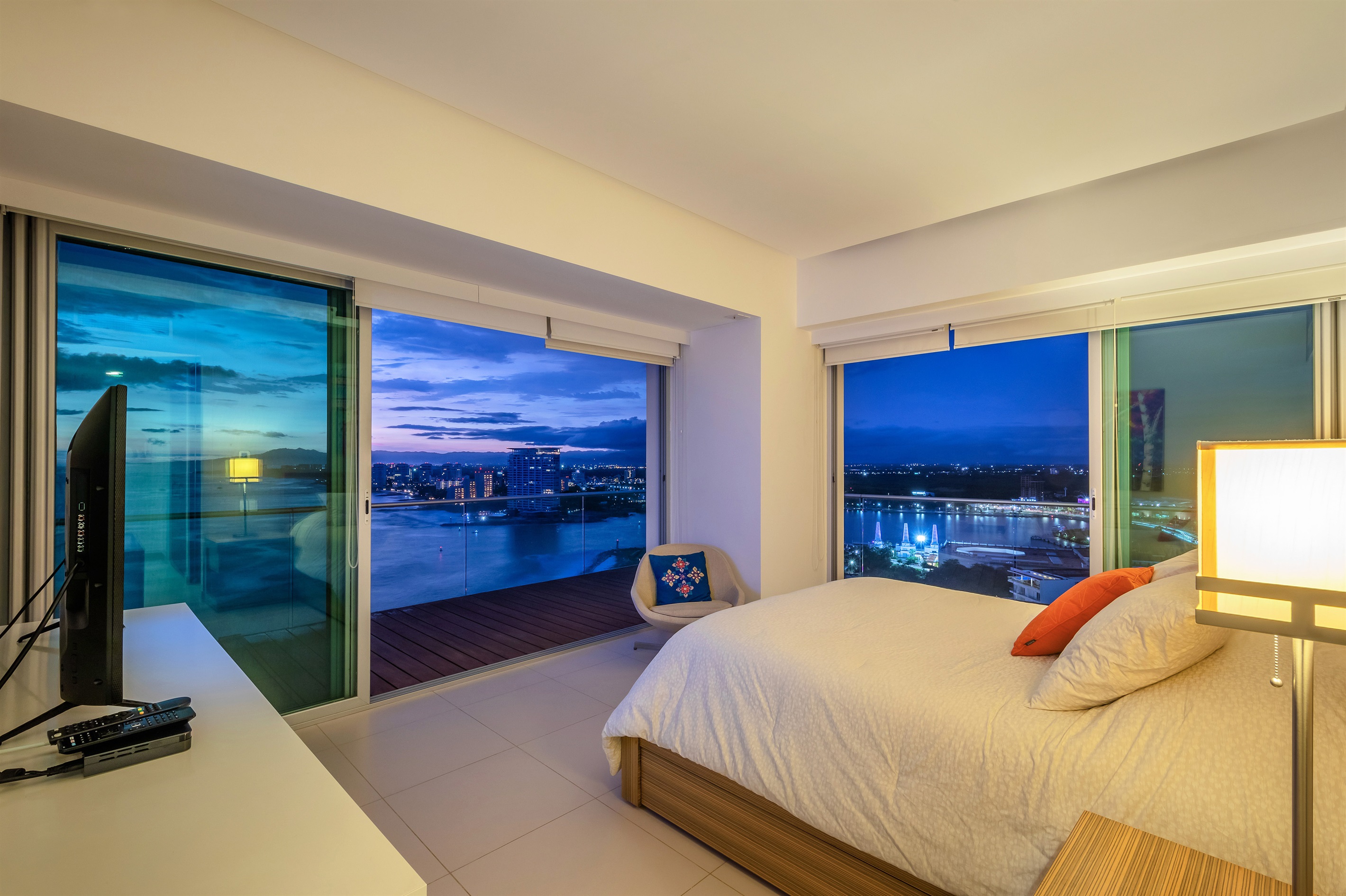 Bedroom 3 at Sunset (Corner)