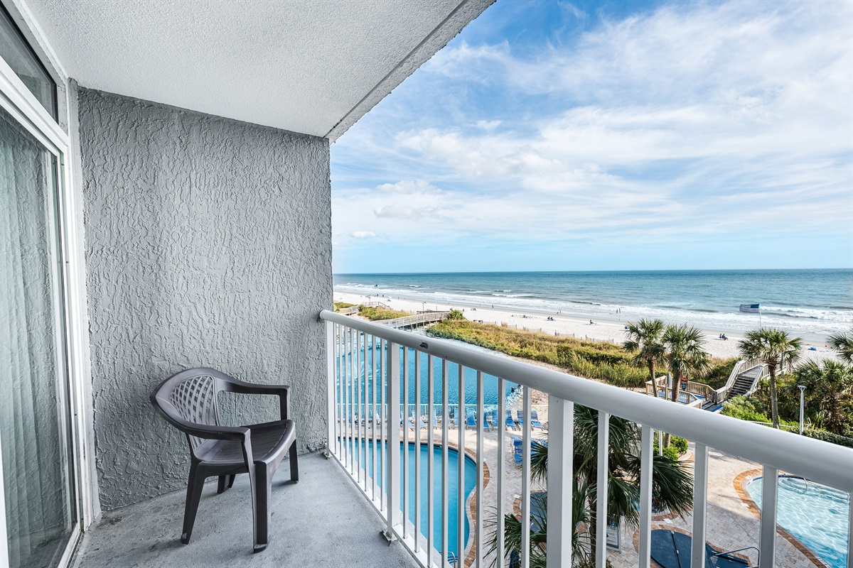 Amazing View from the Balcony!