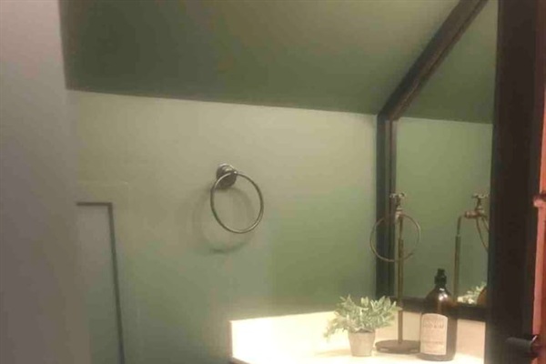 Small but cozy bathroom with all you need.  Forgot something?  We’ve got you covered! 