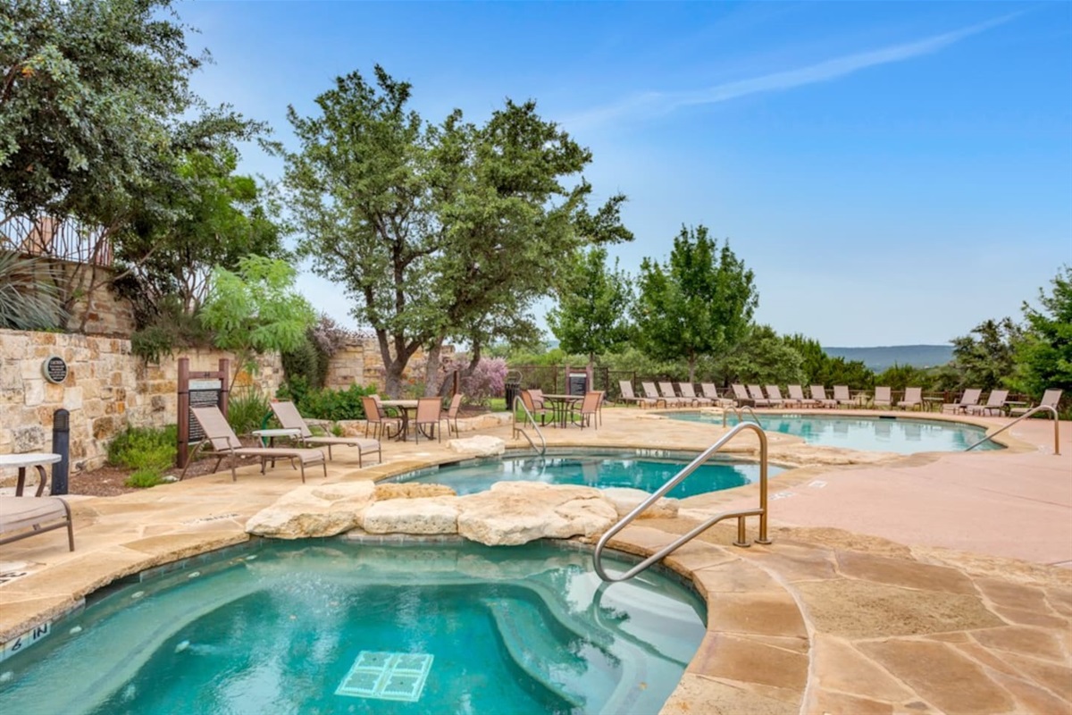 Lower Hot Tubs & Pool