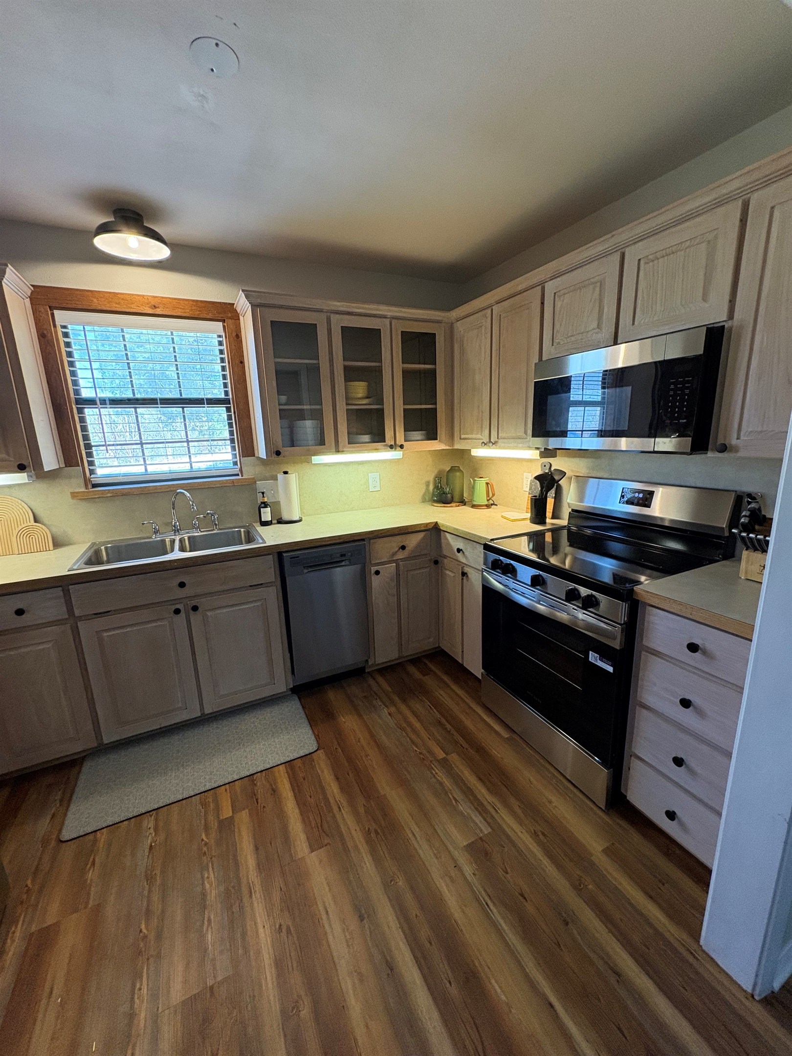 Kitchen with new appliances