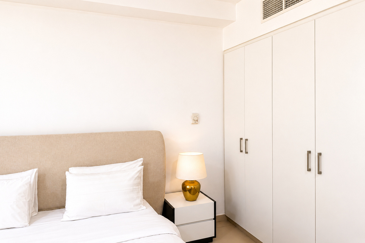 Large wardrobe space