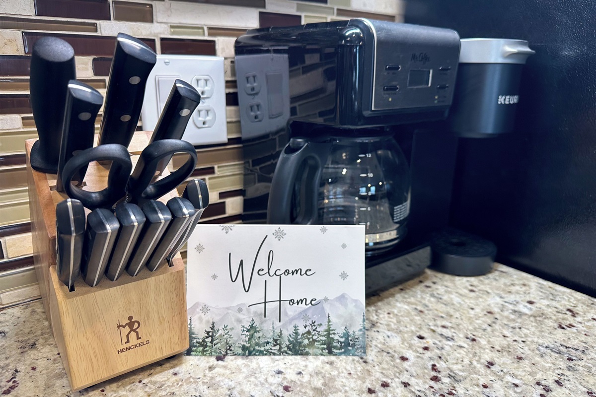 Keurig and normal coffee maker
