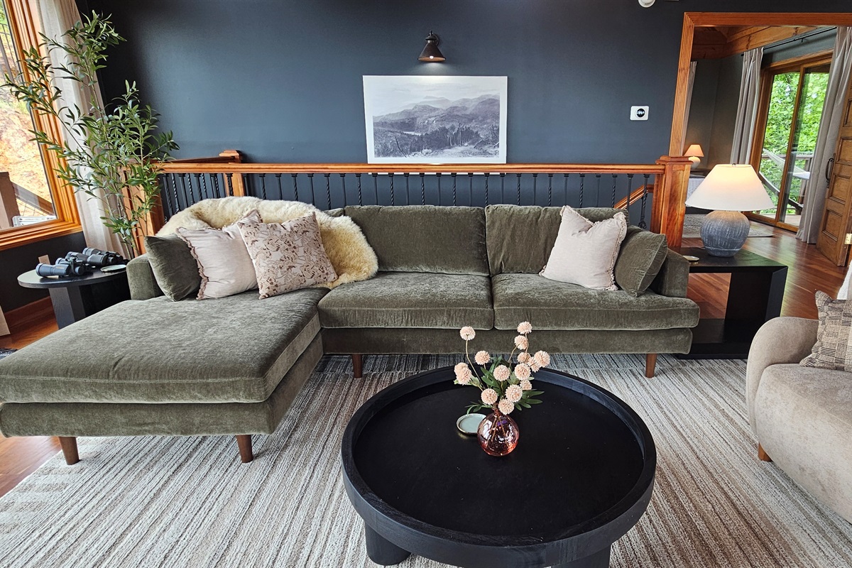 Take a seat, cozy up and enjoy the views!