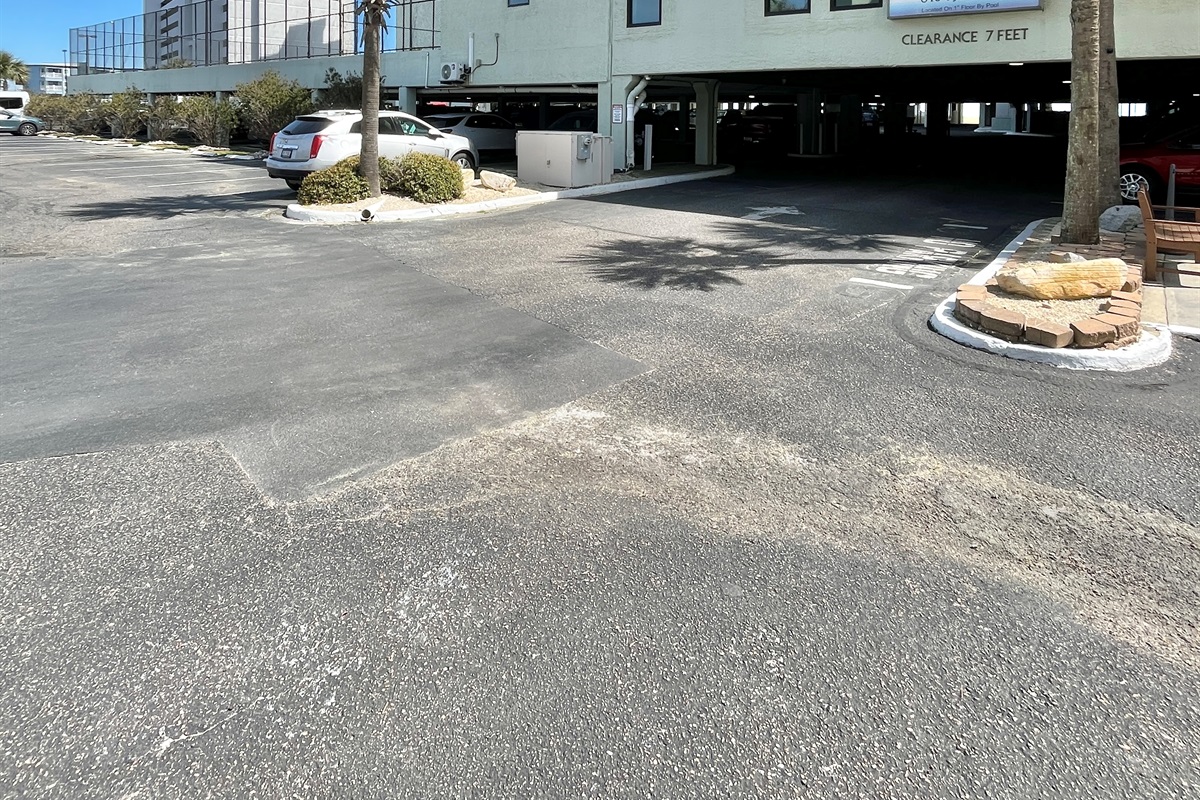 Covered Parking Area