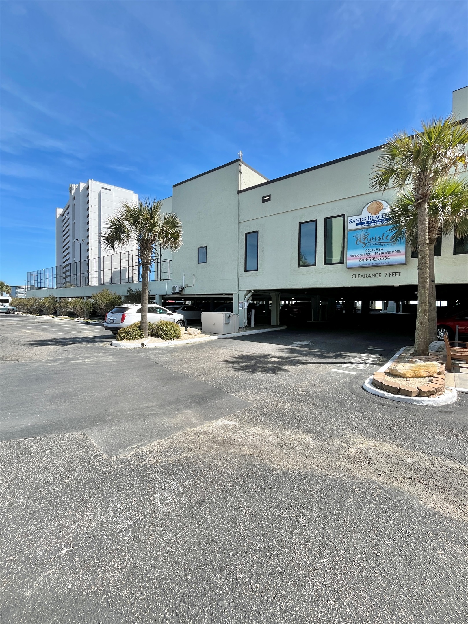 Covered Parking Area