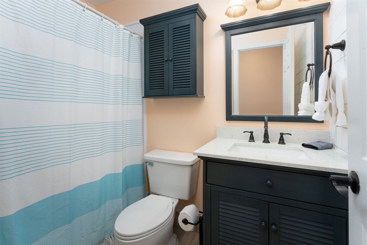 Bathroom 1: Clean and functional