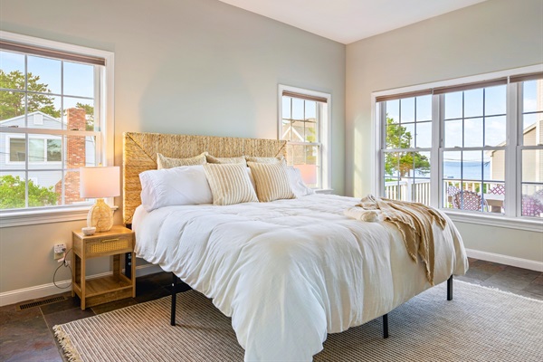 Relax in the warmth of your private master suite, complete with a soothing gas fireplace and ensuite bathroom!