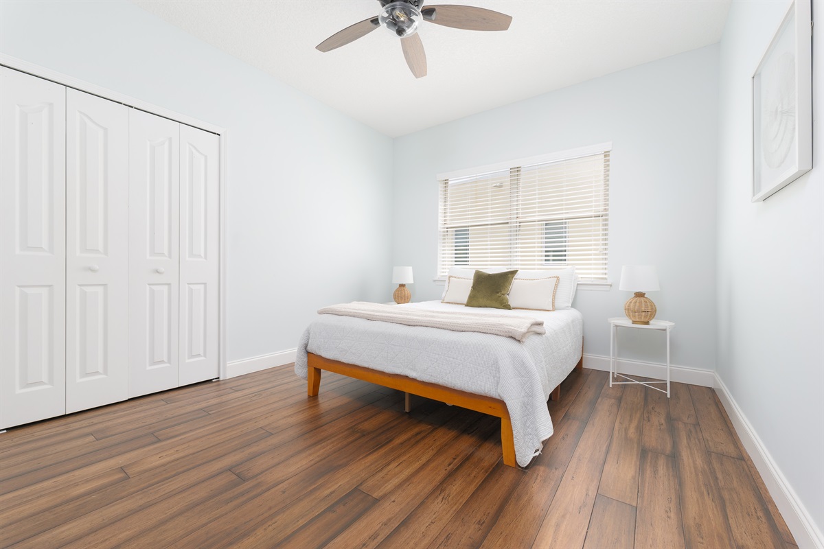 Spacious and serene with calming coastal tones