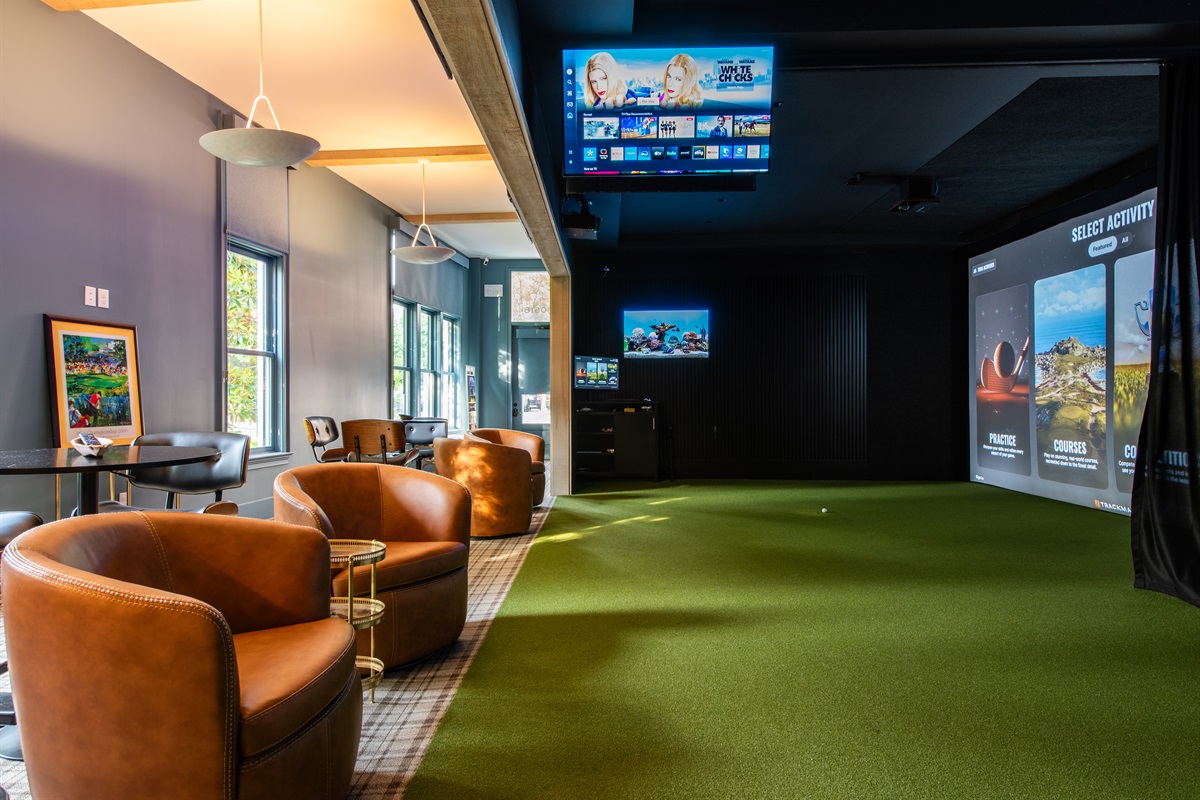 Enjoy exclusive, paid access to our cutting-edge golf simulator, a private amenity just for our guests.