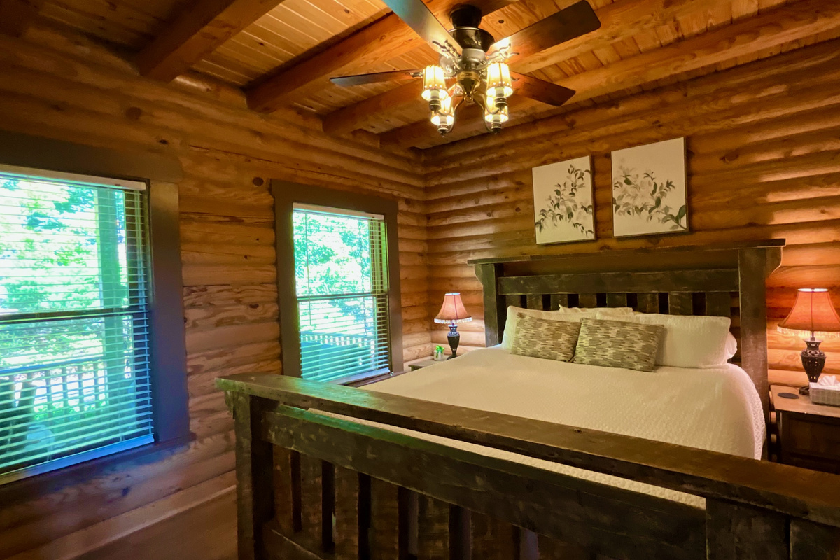 Main Level Bedroom (King Bed) with Private Bath