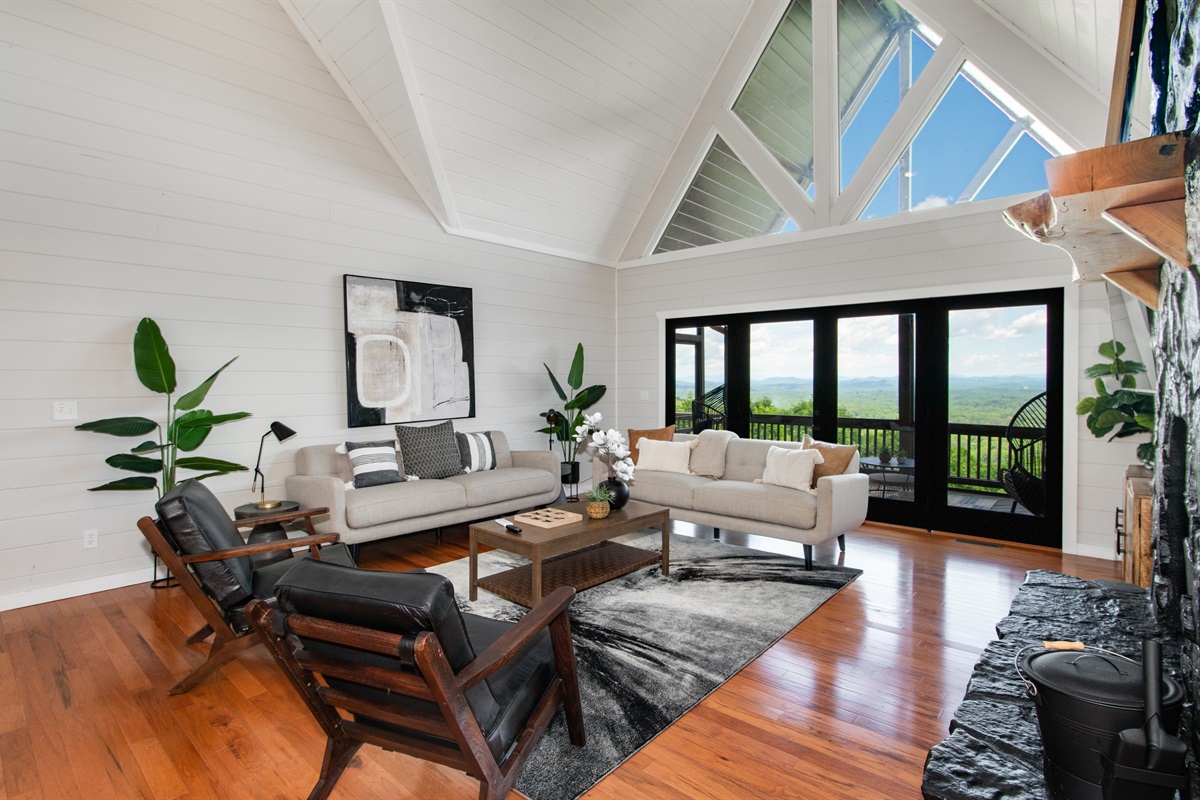 A serene sanctuary with contemporary edge. Minimalism and mountain soul woven into every detail.