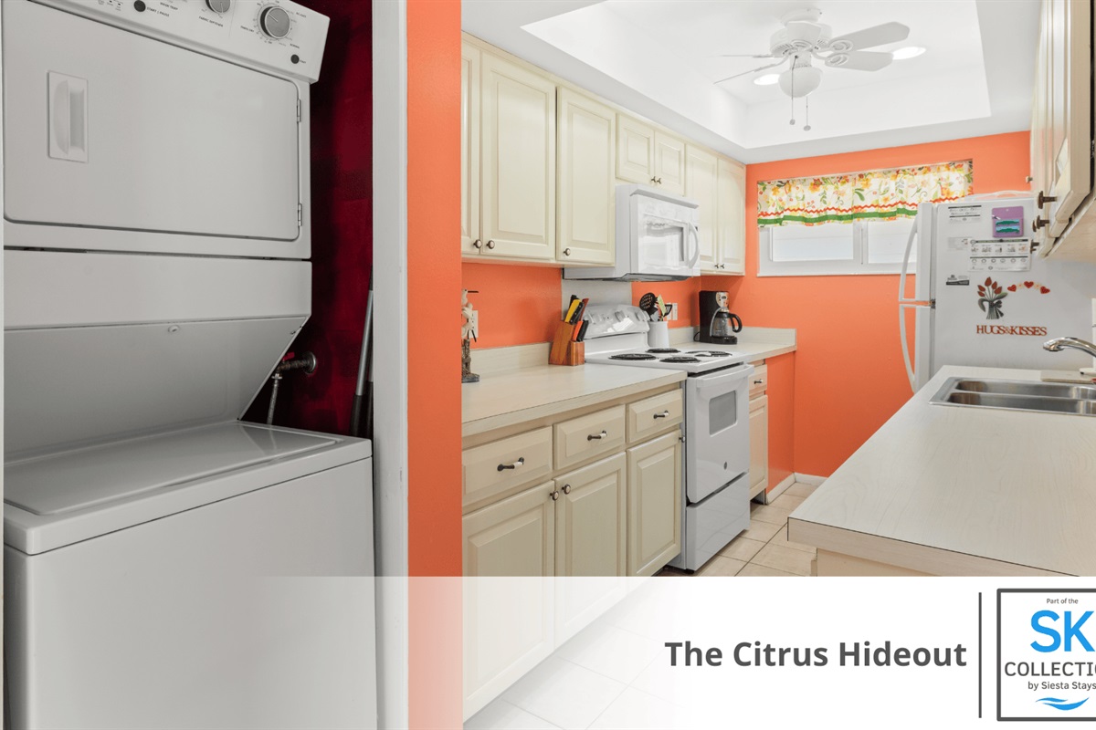 Laundry off of Kitchen