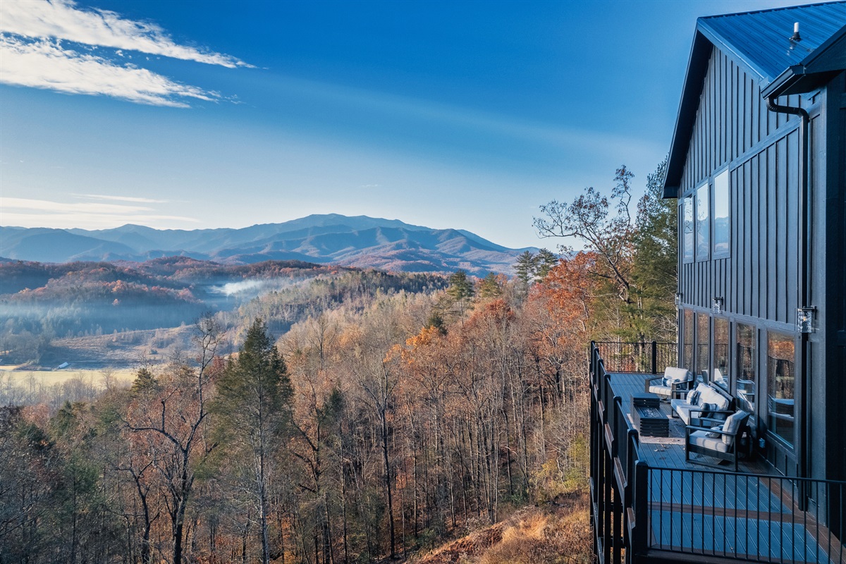Private luxury cabin in the Smoky Mountains &mdash; peaceful forest setting with beautiful views year-round.